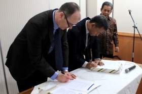Indonesian MOU signing